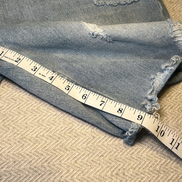 Kuwalla Tee Light Blue Denim Shorts.  Kuwalla Jorts.  Jean Shorts.  Size 36 - Picture 7 of 11
